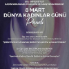 EGE ÜNİVERSİTESİ 8 MART DÜNYA KADINLAR GÜNÜ PANELİNE DEKAUM Yönetim Kurulu Üyesi Dr. Öğr. Üyesi Betül ERKANLI BAŞBÜYÜK Tarafından Katılım Gerçekleştirildi.
